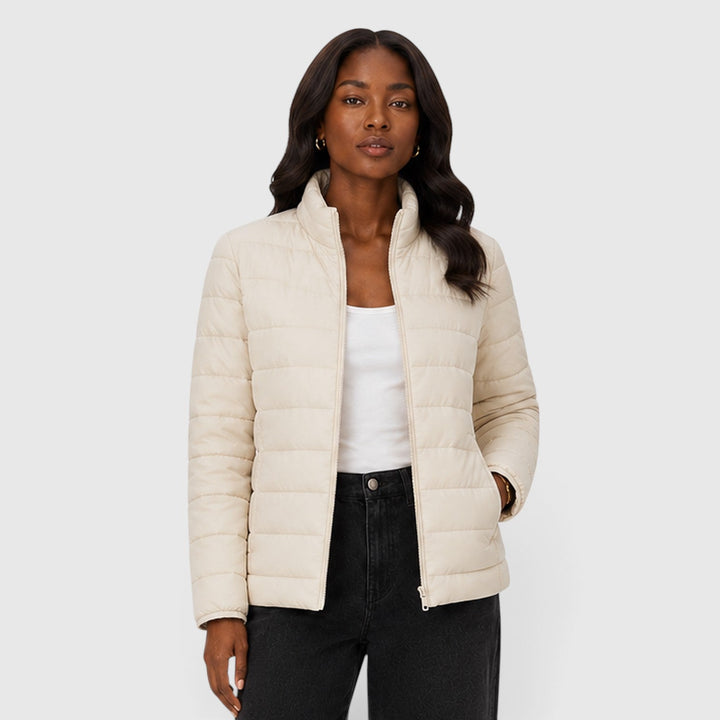 Women's Stylish Lightweight Quilted Slim Fit Puffer Jacket