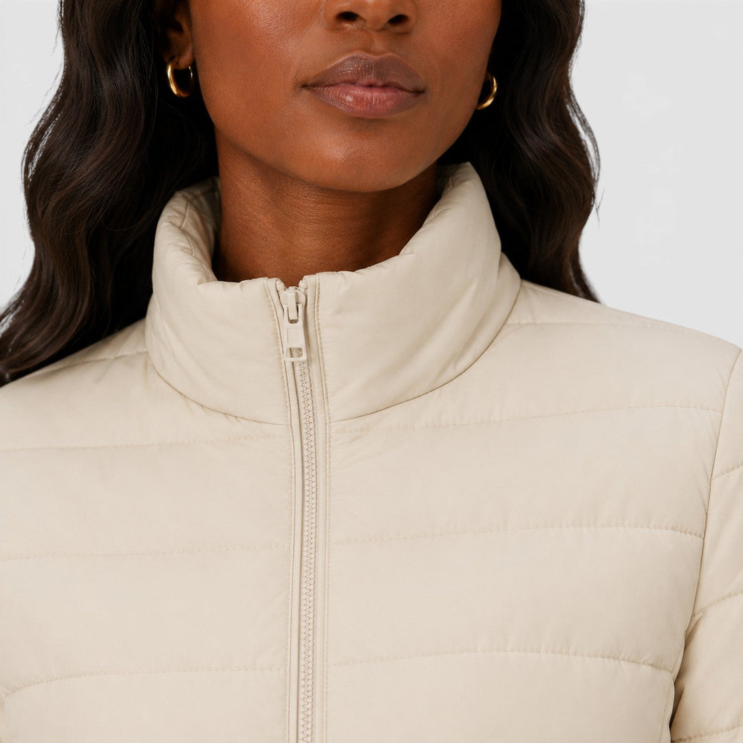 Women's Stylish Lightweight Quilted Slim Fit Puffer Jacket