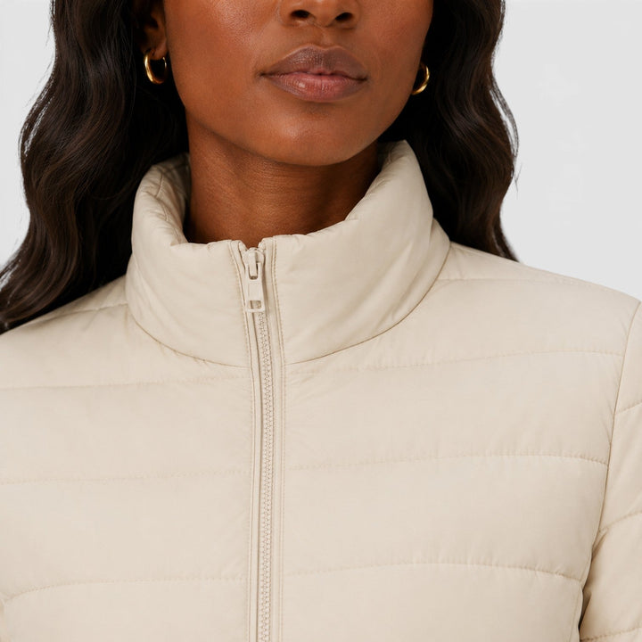 Women's Stylish Lightweight Quilted Slim Fit Puffer Jacket