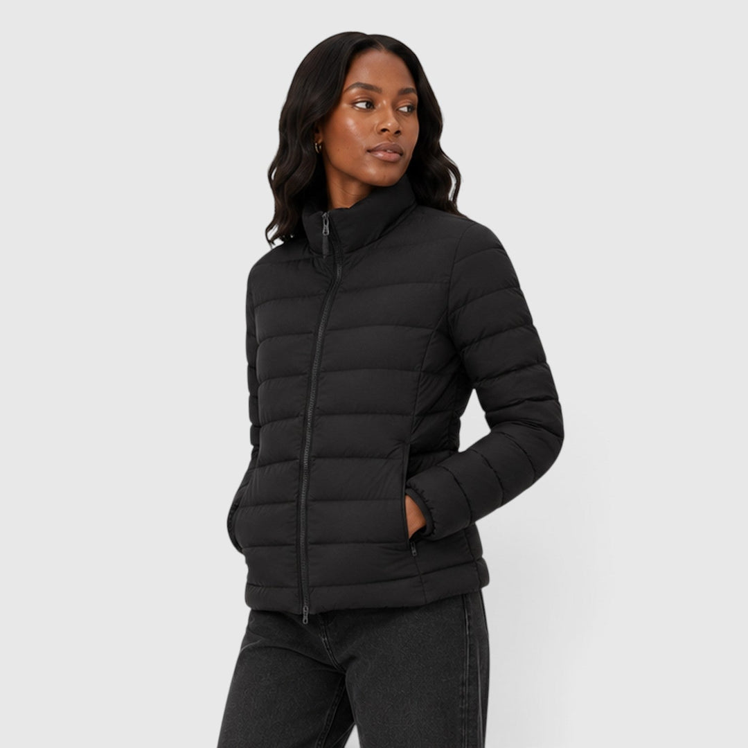 Women's Stylish Lightweight Quilted Slim Fit Puffer Jacket