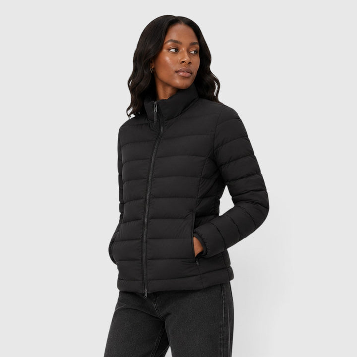 Women's Stylish Lightweight Quilted Slim Fit Puffer Jacket
