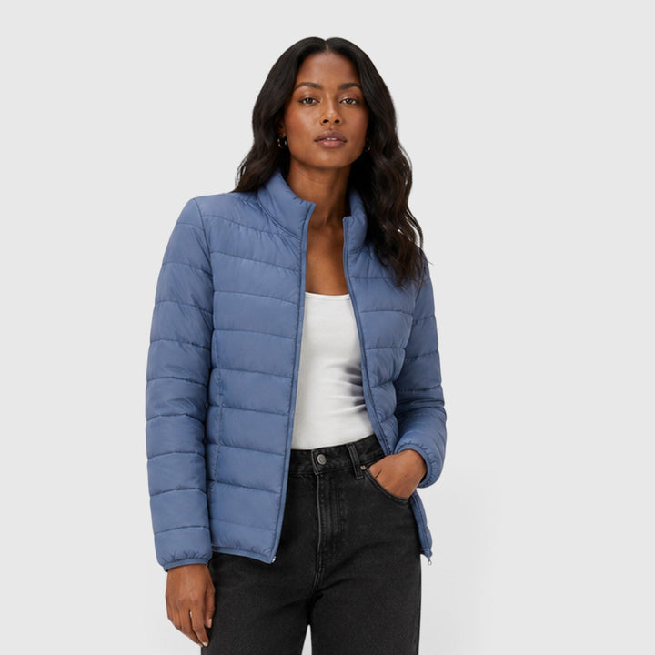Women's Stylish Lightweight Quilted Slim Fit Puffer Jacket