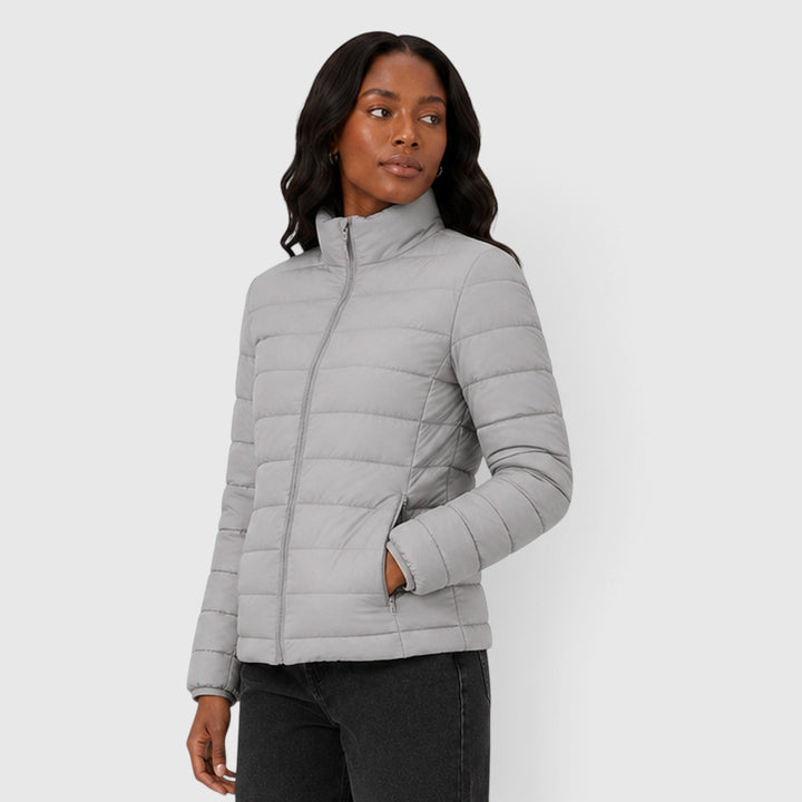 Women's Stylish Lightweight Quilted Slim Fit Puffer Jacket