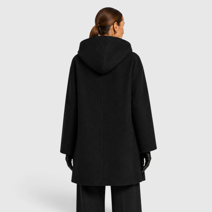 Women's Casual Wool Oversized Longline Coat