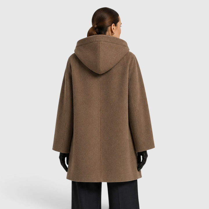 Women's Casual Wool Oversized Longline Coat