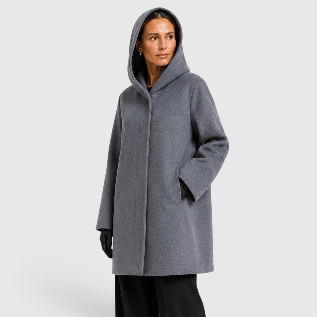 Women's Casual Wool Oversized Longline Coat