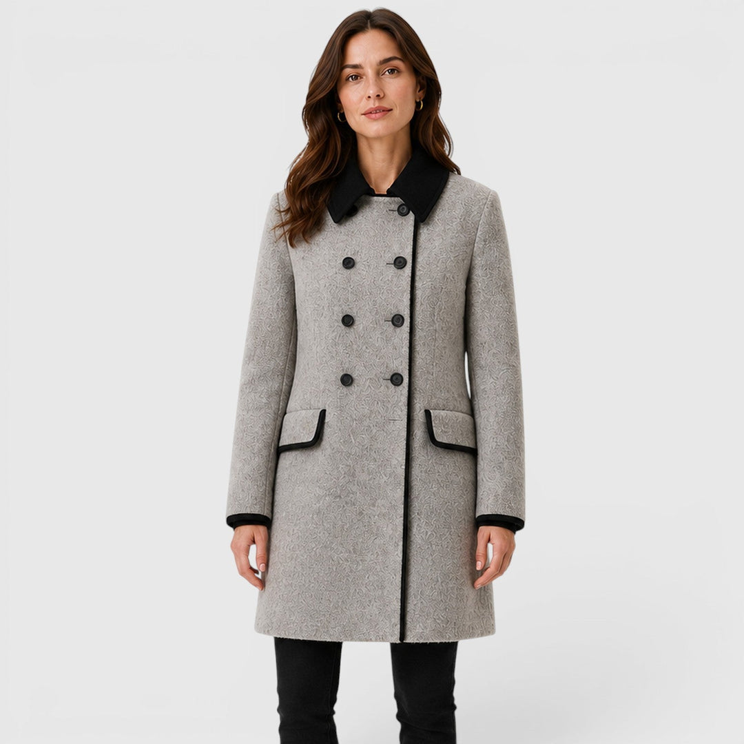 Women's Warm Wool Loose Fit Long Sleeve Coat