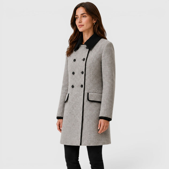 Women's Warm Wool Loose Fit Long Sleeve Coat