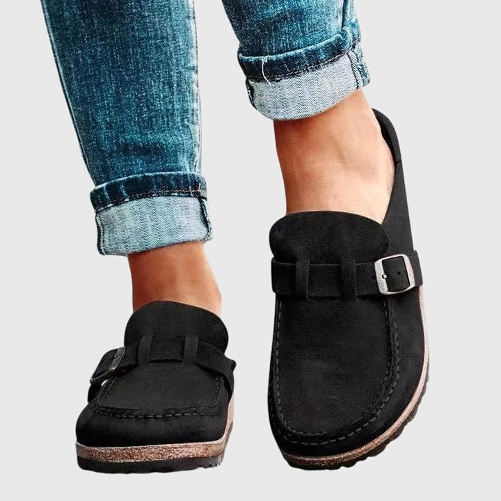 Women's Comfortable Supportive Leather Clogs